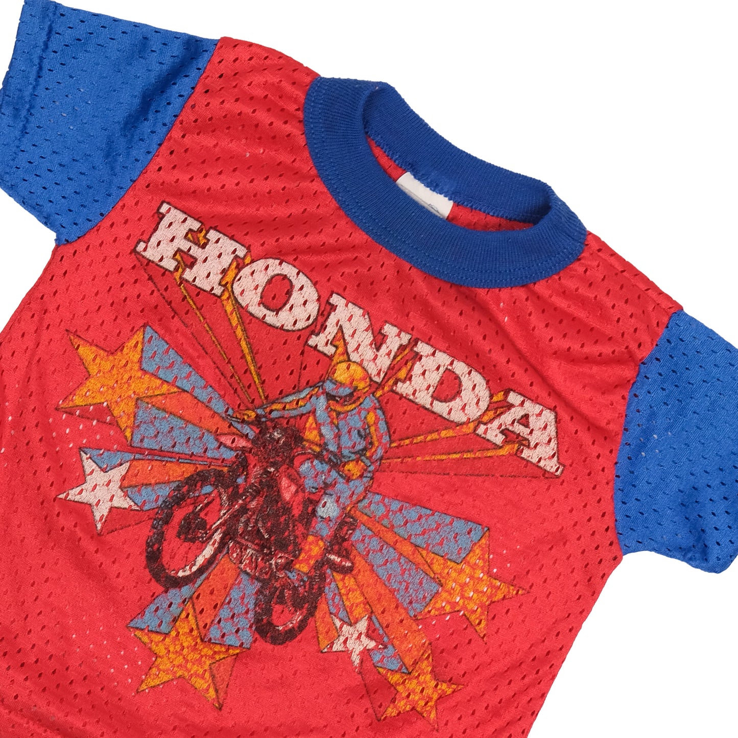 1980s Honda Motocross Short Sleeve Jersey - Youth