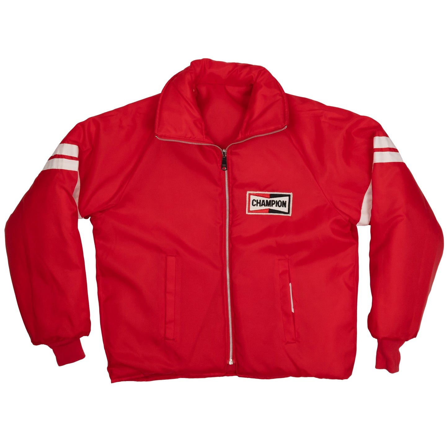 Reversible Champion Spark Plug Puffer Jacket