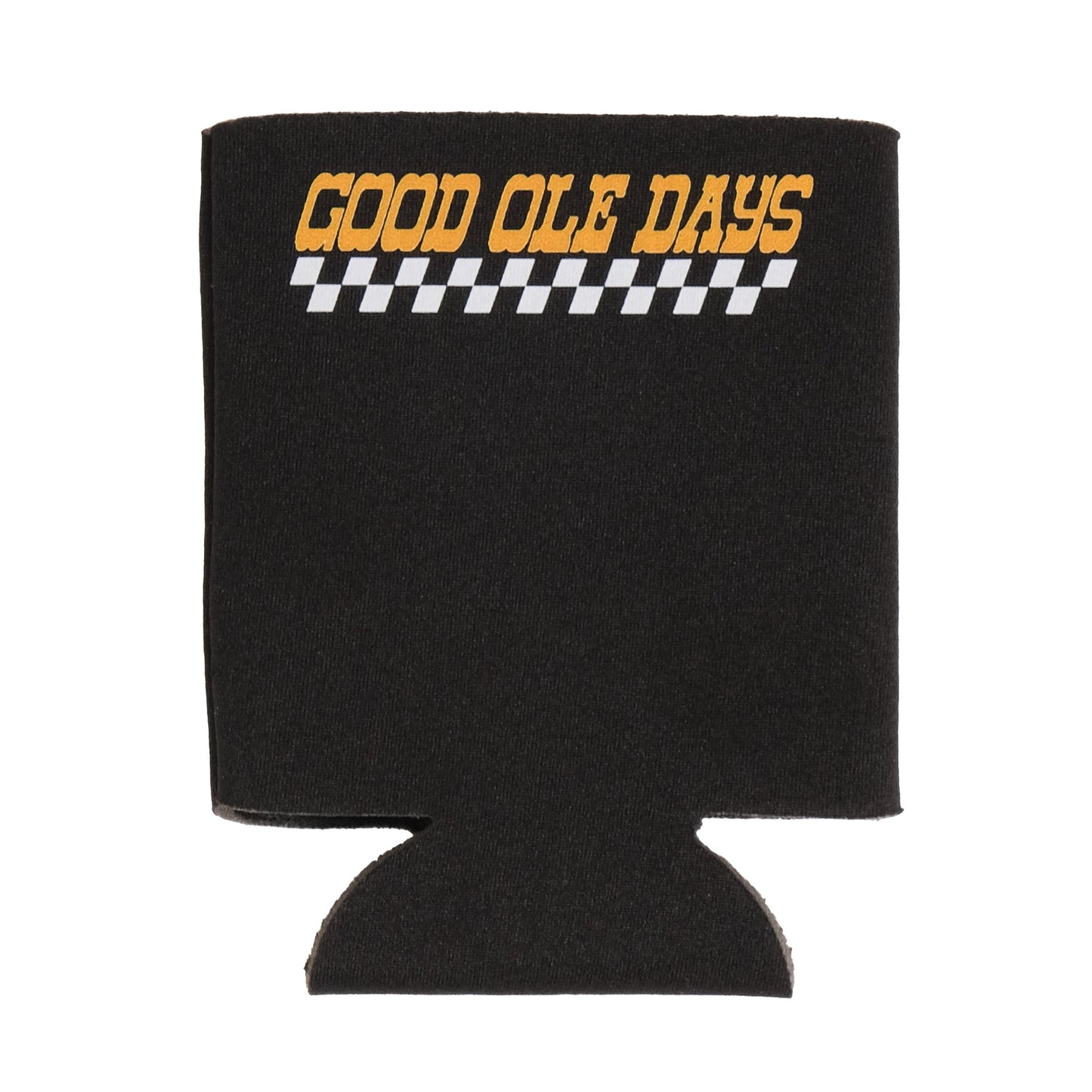 Good Ole Days Checkered Koozie