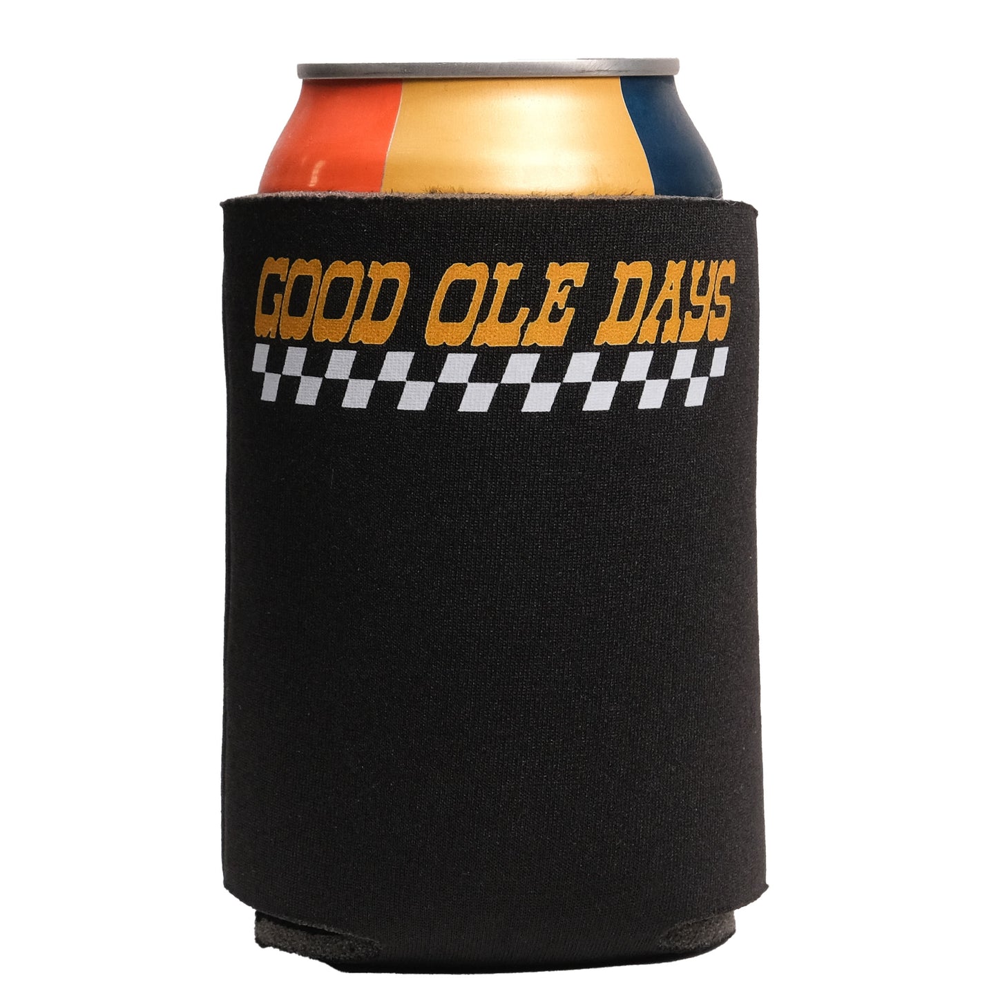 Good Ole Days Checkered Koozie