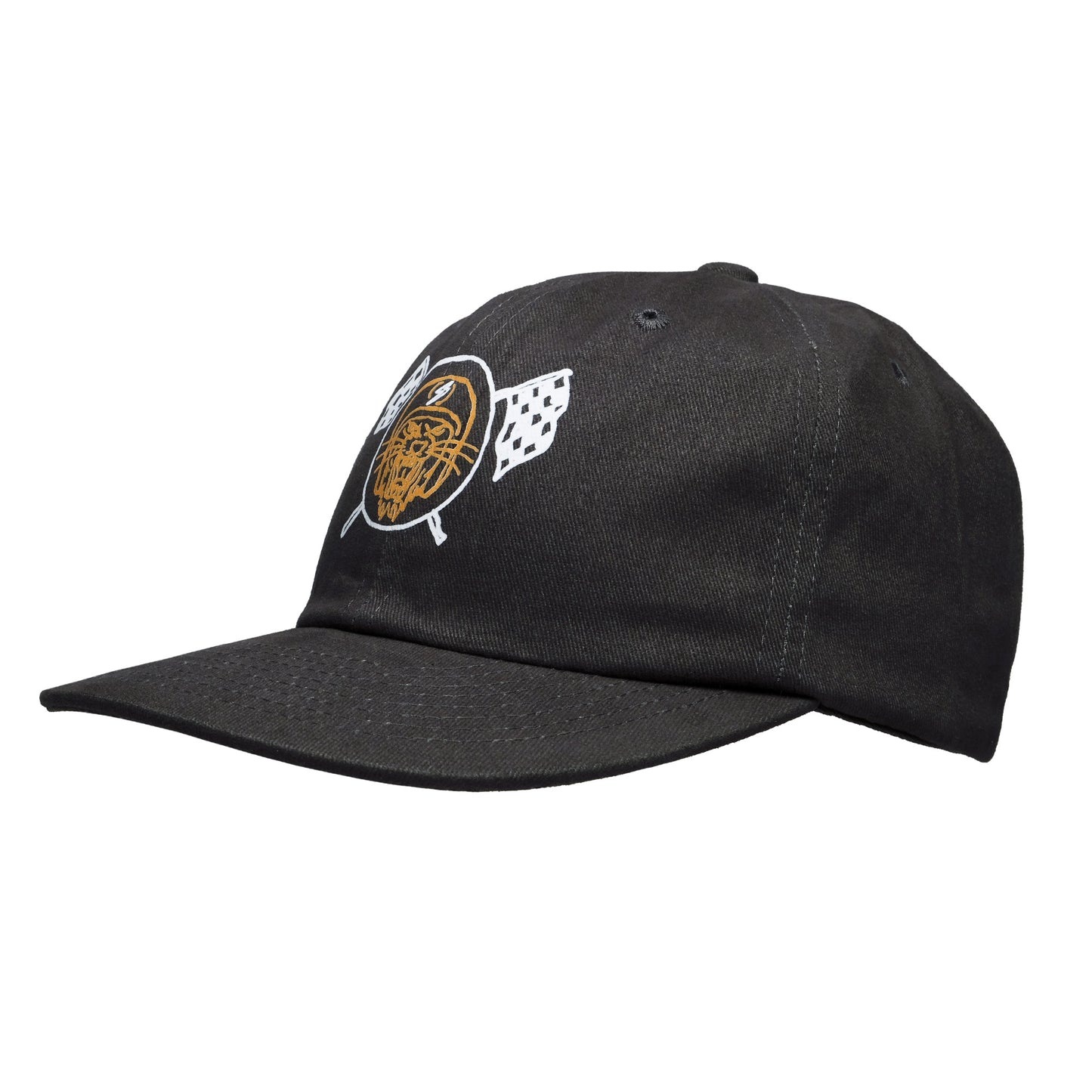 Good Ole Days Checkered Fat Cat 6-Panel Hat