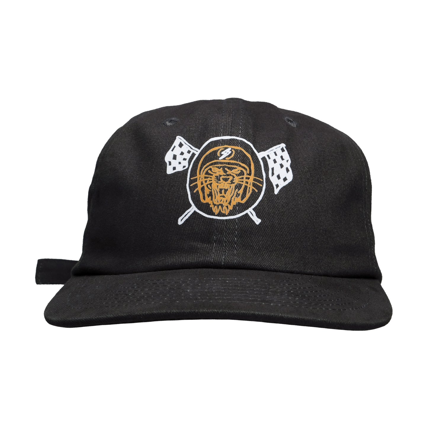 Good Ole Days Checkered Fat Cat 6-Panel Hat