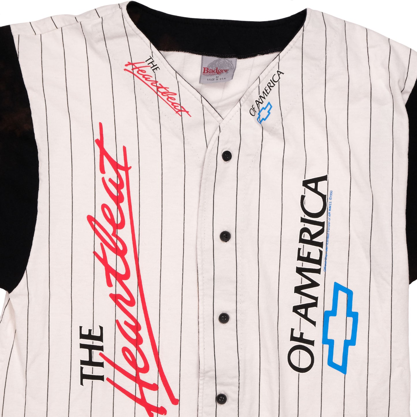 1990 Chevy Heartbeat of American Baseball Jersey
