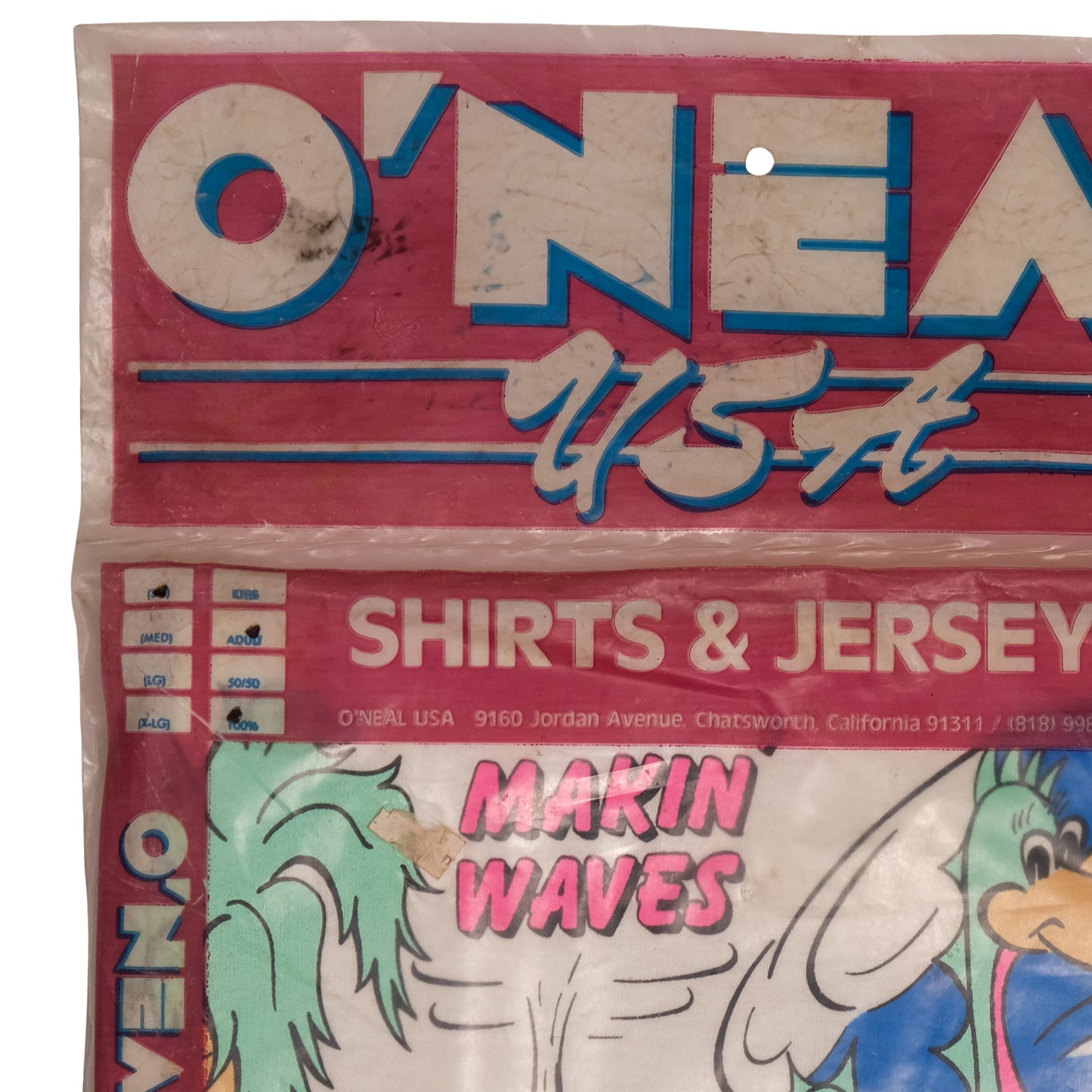 1987 NOS O'Neal USA "Makin Waves"