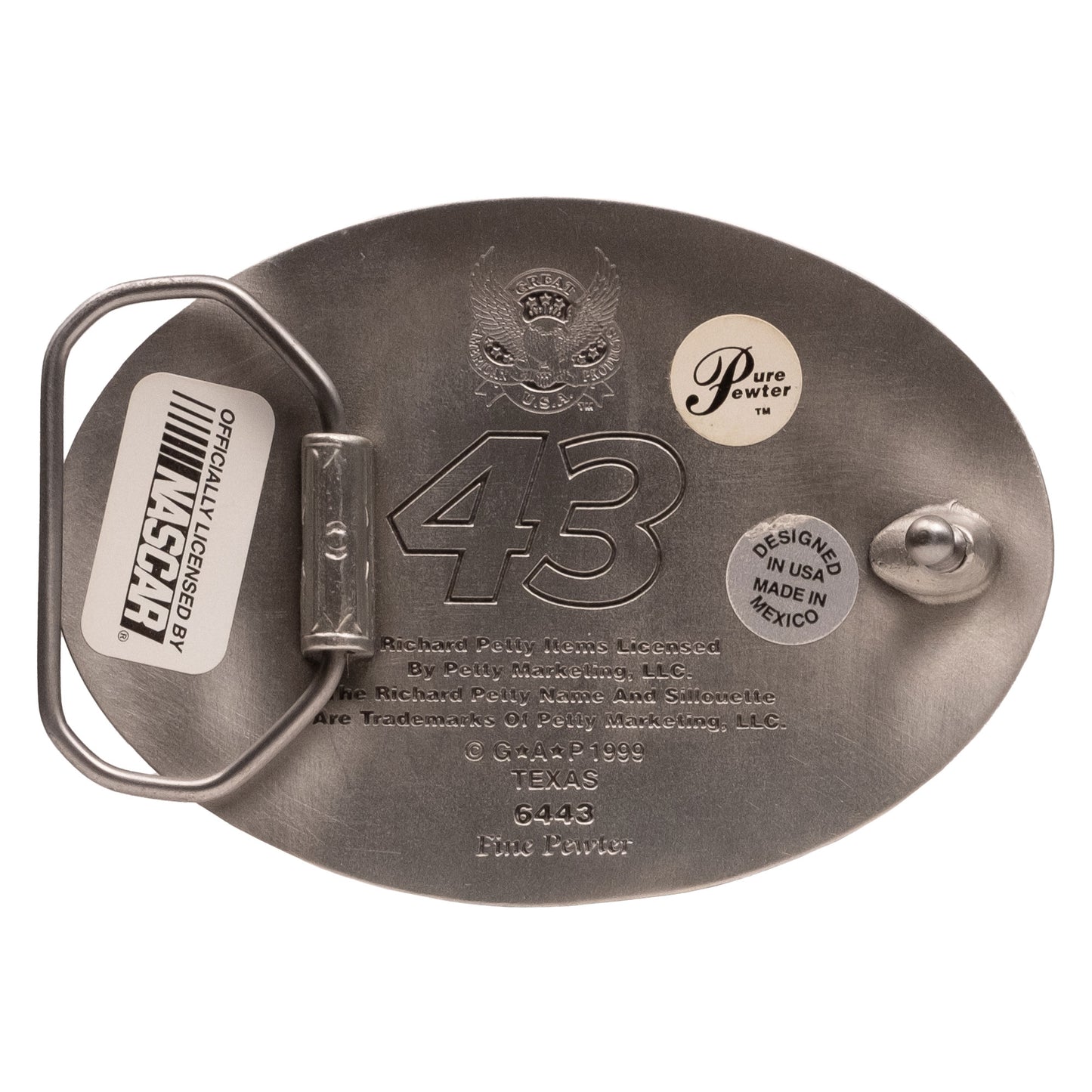 1999 Richard Petty Belt Buckle