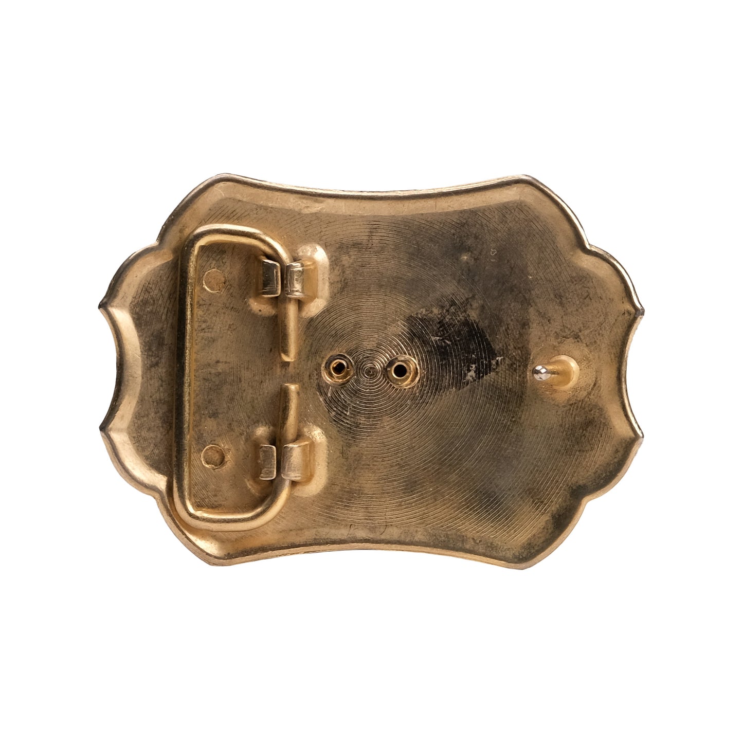 Vintage Western Cabochon Stone Belt Buckle