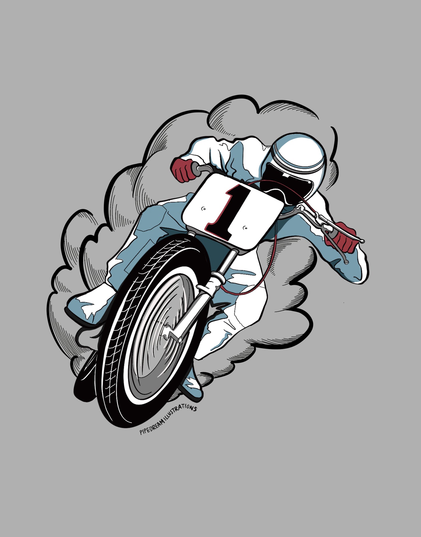 Flat Trackin 11x14 Print