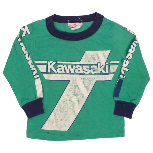 1970s Youth Kawasaki Motocross Jersey