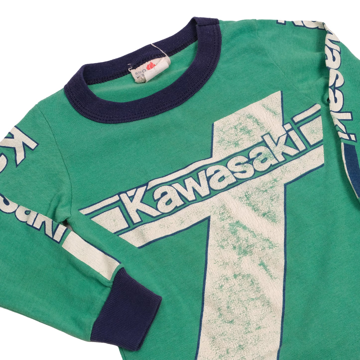 1970s Youth Kawasaki Motocross Jersey