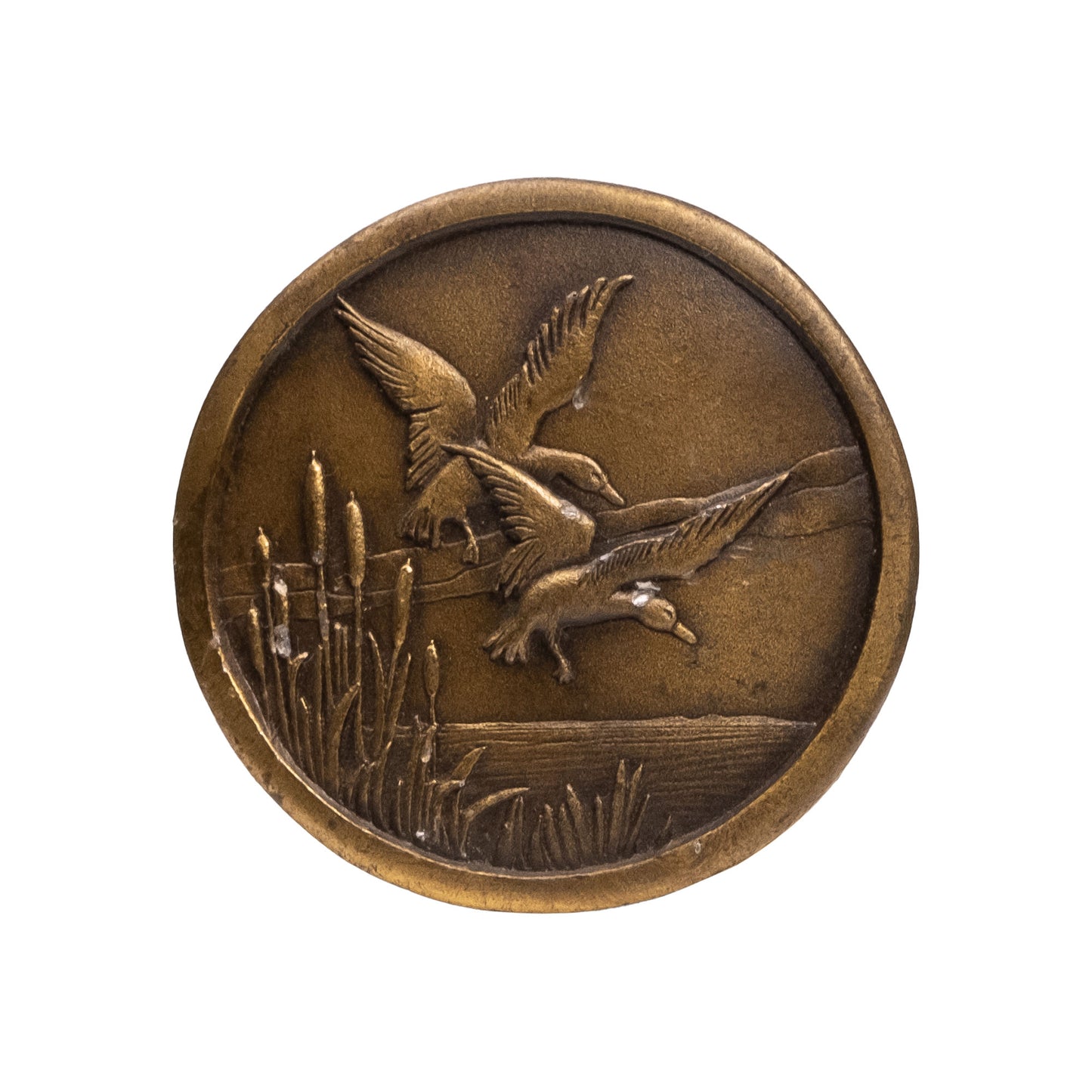 1975 Duck Hunting Belt Buckle