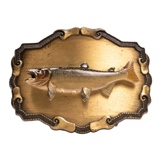 1977 Fisherman Belt Buckle