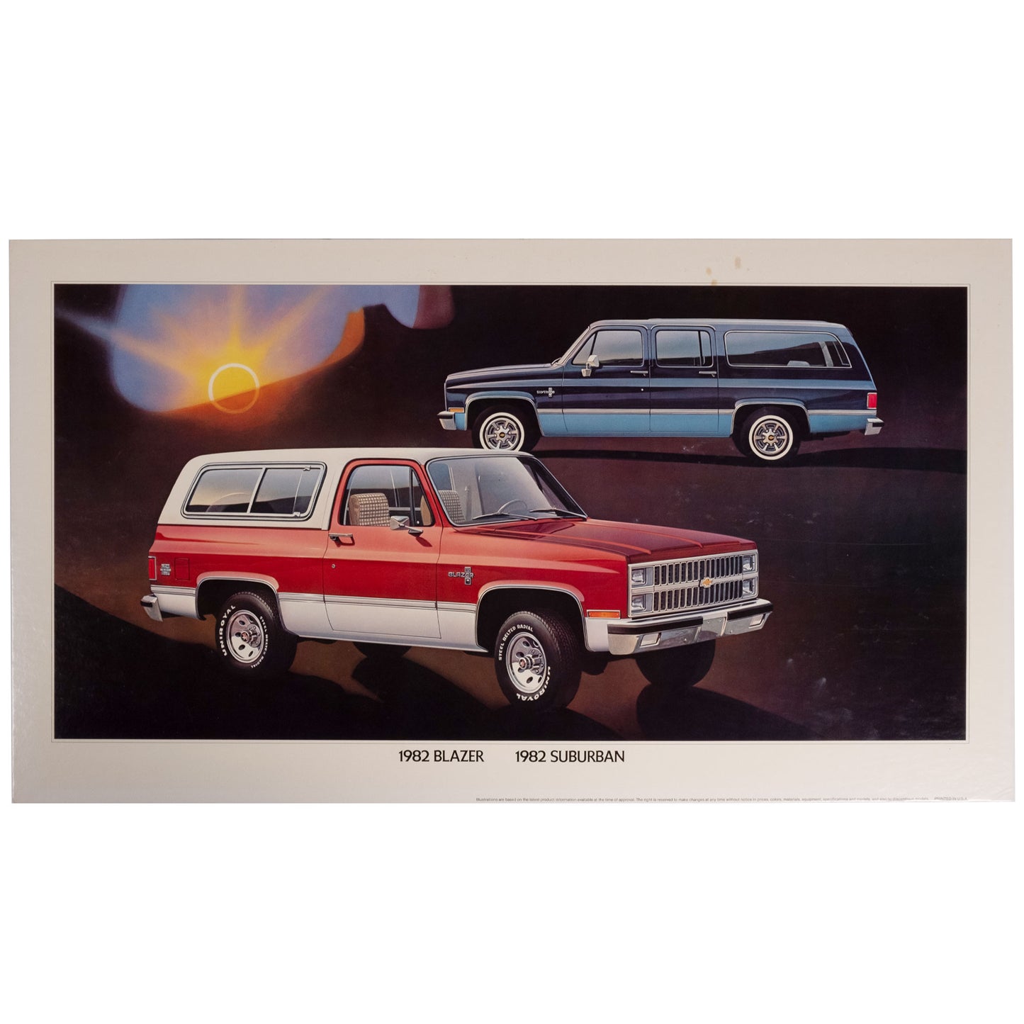 1982 Chevy Blazer + Suburban Dealer Promo