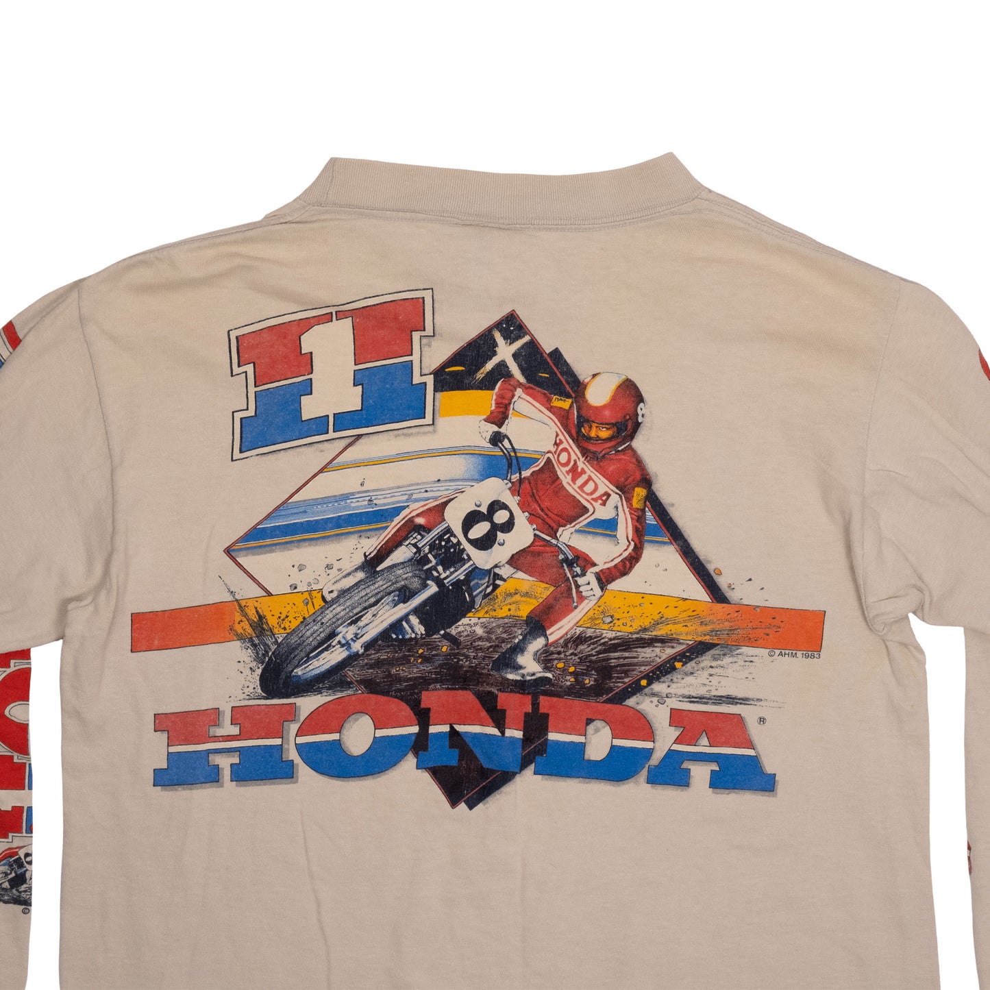 1983 Honda Flat Track Racing Long Sleeve