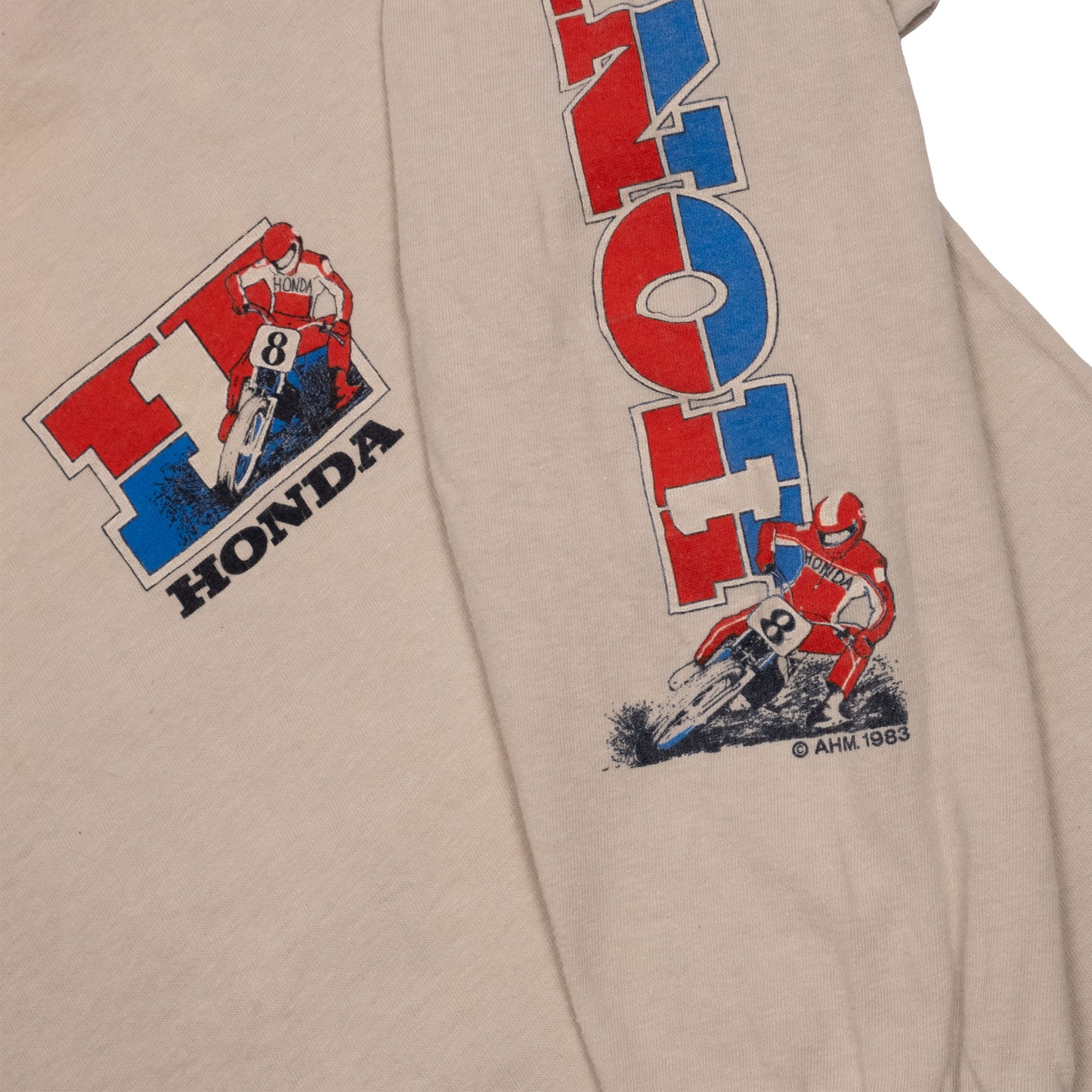 1983 Honda Flat Track Racing Long Sleeve