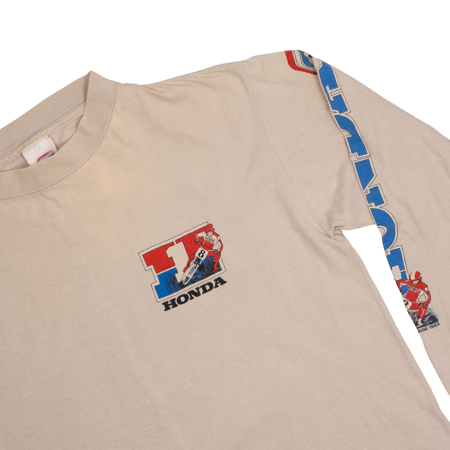 1983 Honda Flat Track Racing Long Sleeve