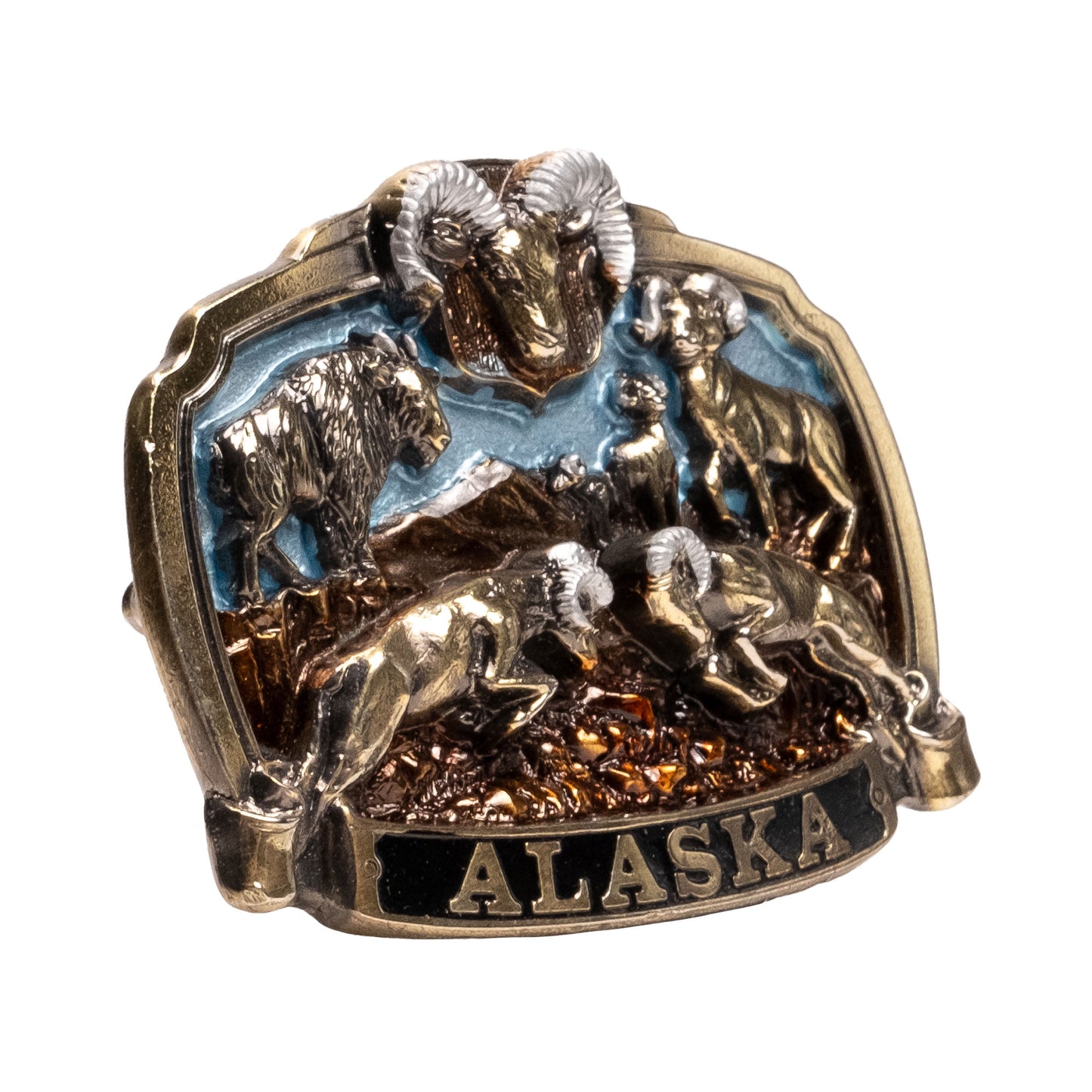 1985 Alaska Belt Buckle