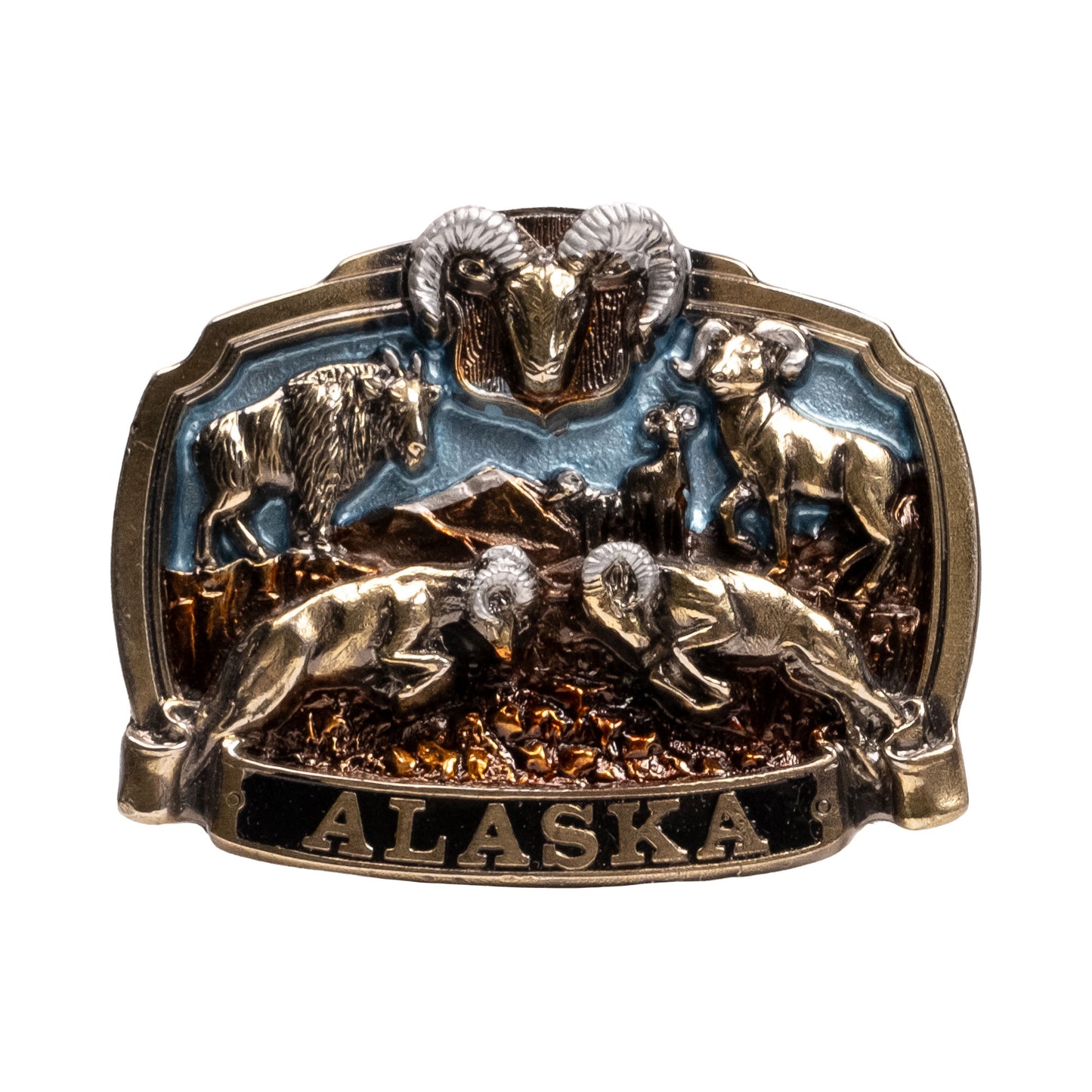 1985 Alaska Belt Buckle