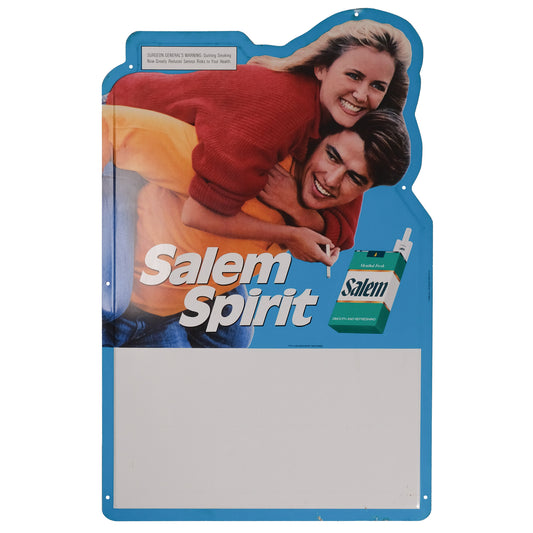 1985 Salem Spirit Tin Sign