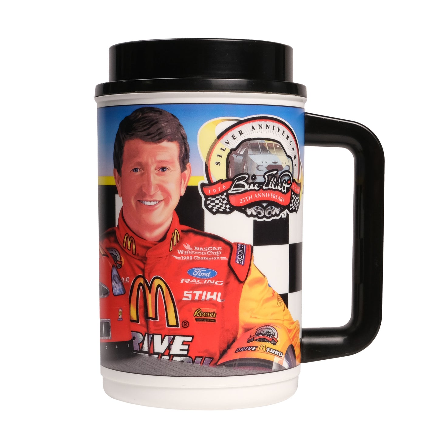 25th Anniversary Bill Elliot 22oz Thermo Cup