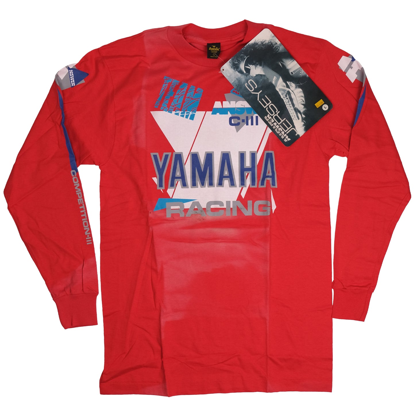 NOS 1980s Answer Racing Yamaha Motocross Jersey