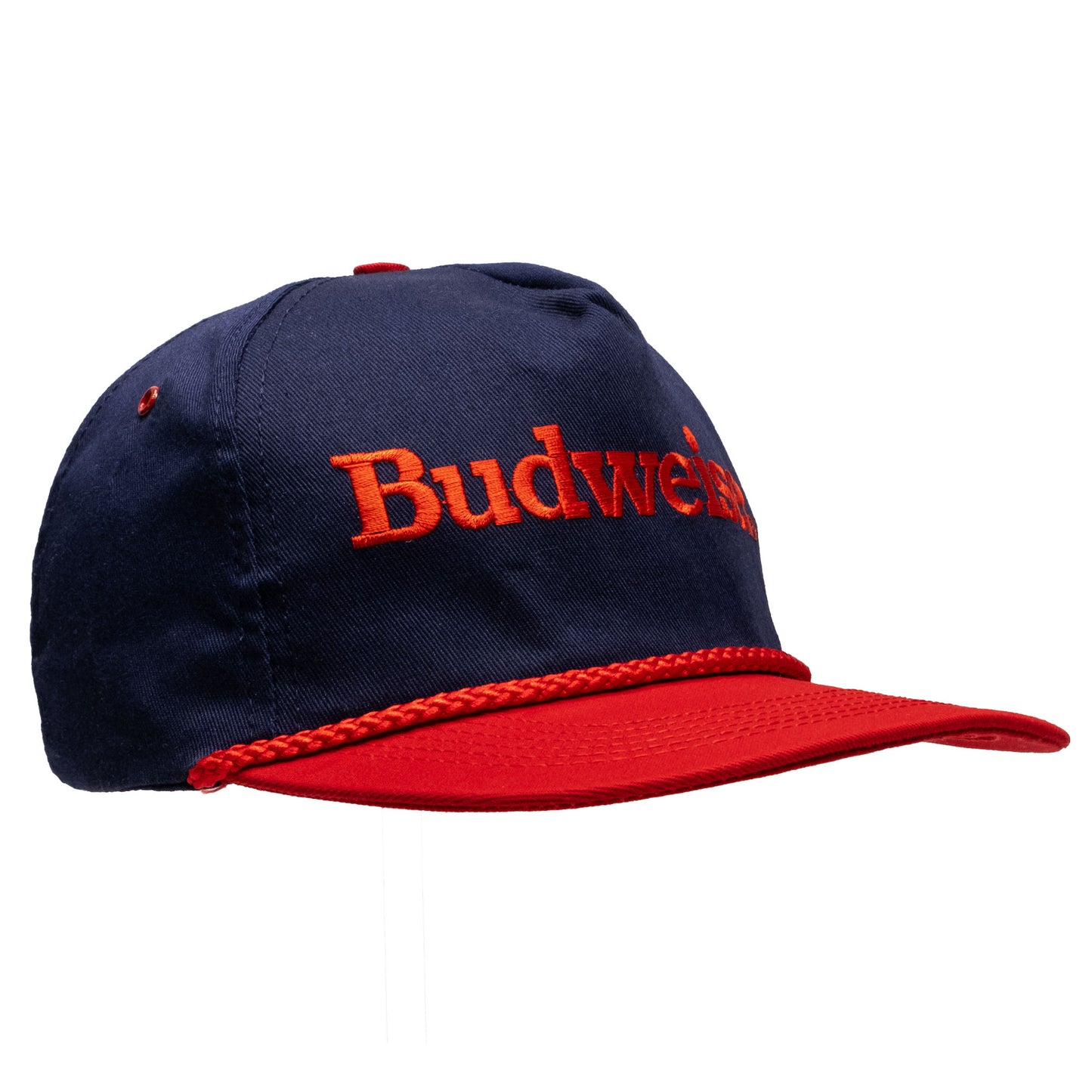 Budweiser Rope Snapback - Navy/Red