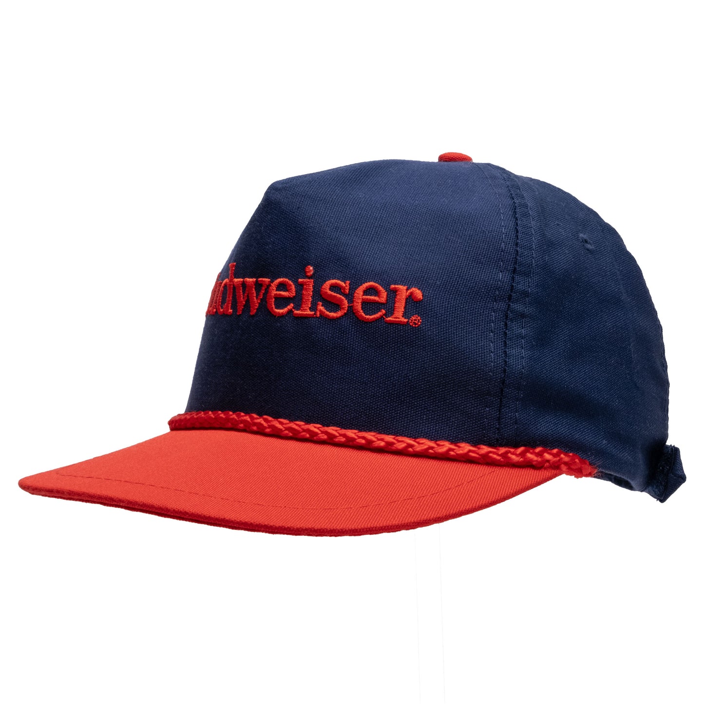 Budweiser Rope Velcro back - Navy/Red