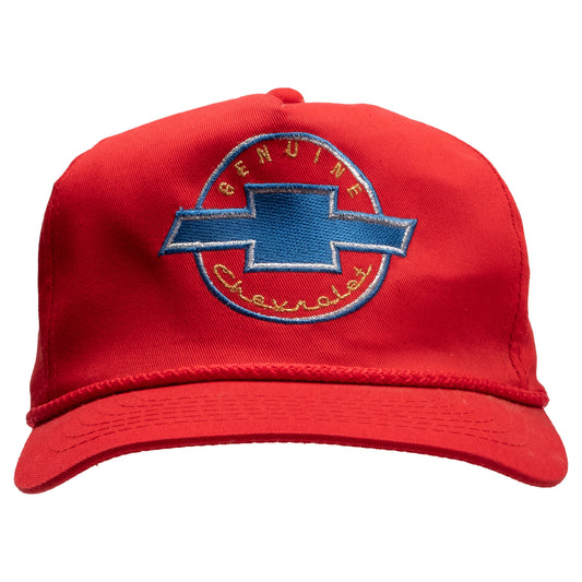 Genuine Chevrolet Bowtie Snapback - Red