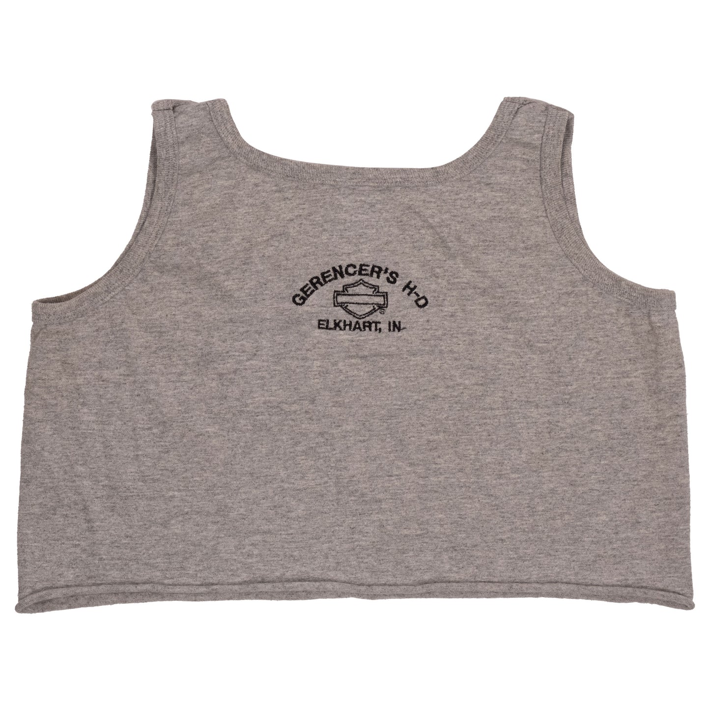 Harley-Davidson Embroidered Cropped Tank Top