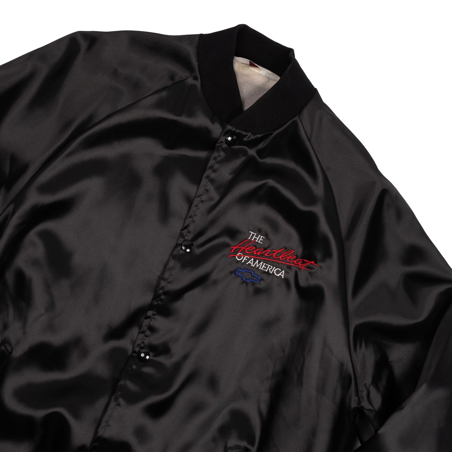 1980s Chevy "Heart Beat of America" Satin Jacket