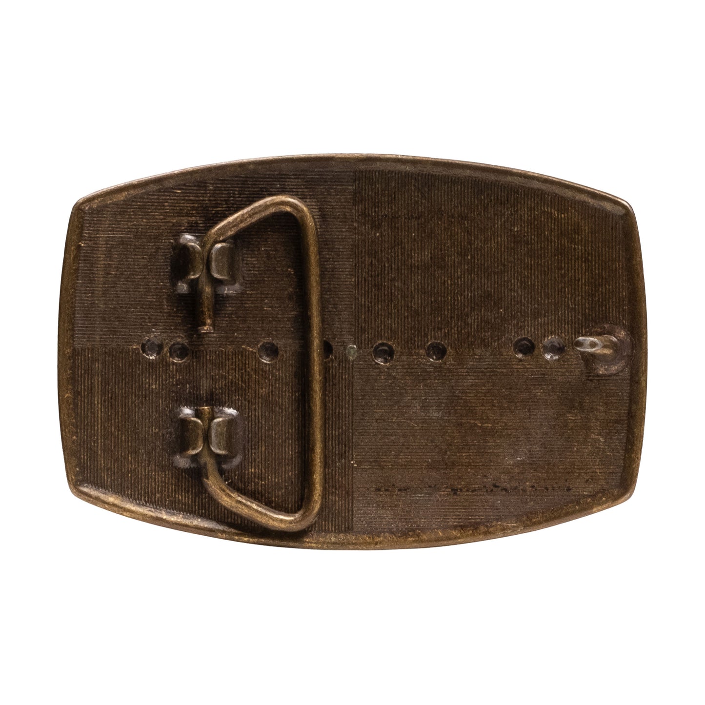 Western Brass Belt Buckle